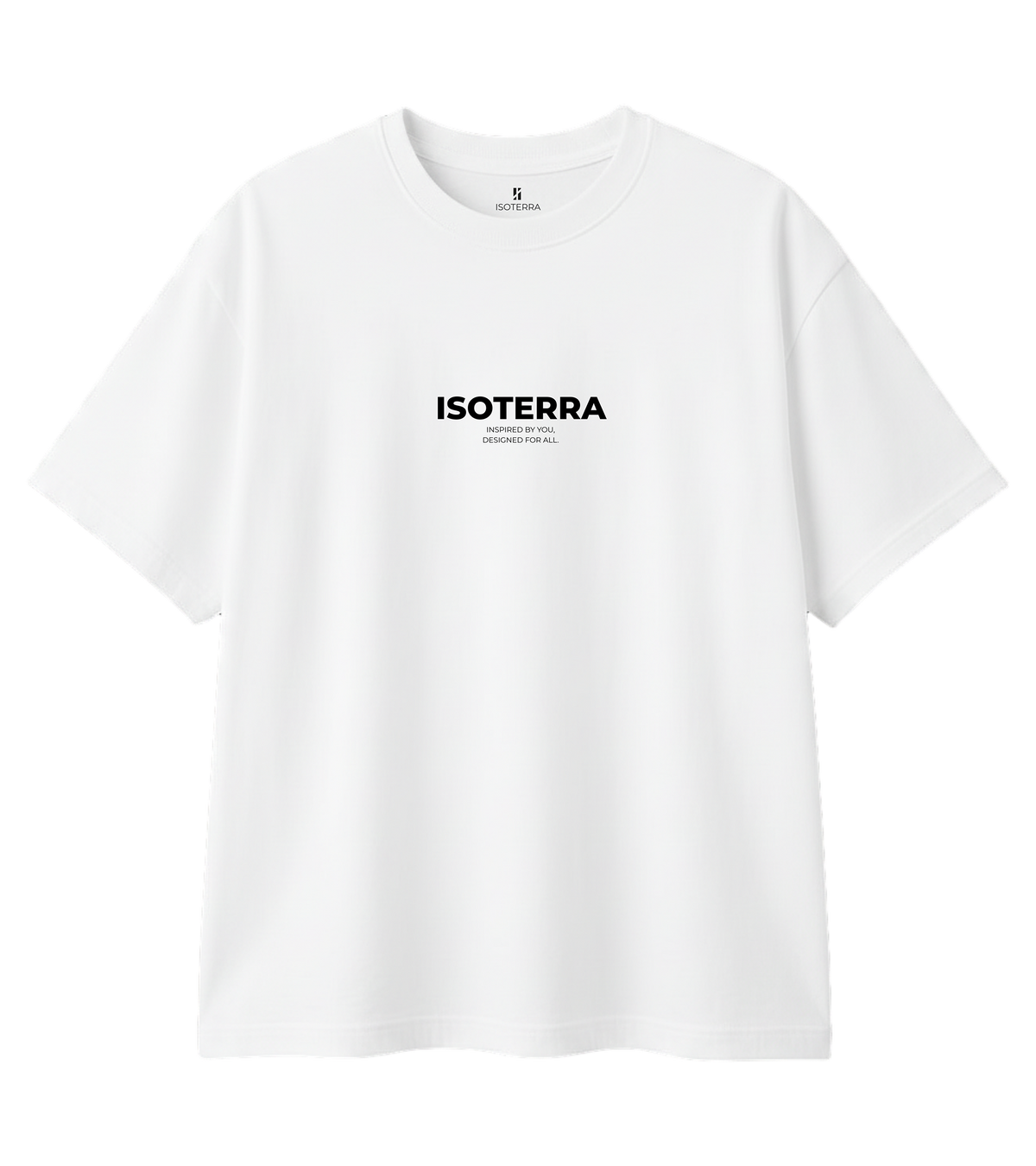 Isoterra x Classic White Oversized Tshirt