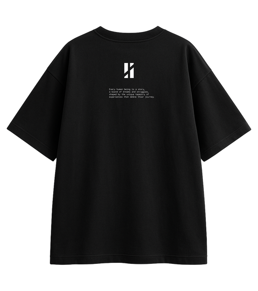 Humans Story Oversized T-Shirt