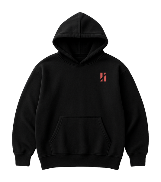 Roses Hoodie — Black