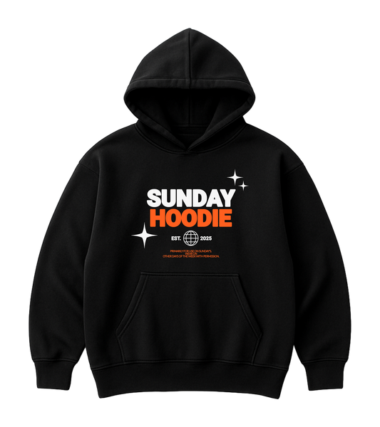 Sunday Hoodie — Black